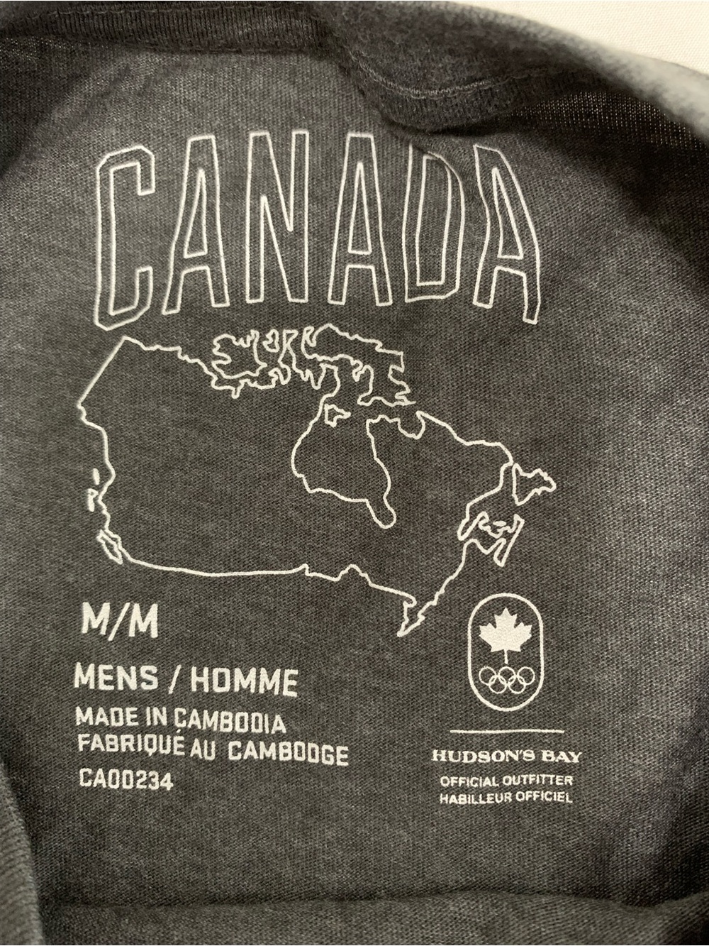 New HUDSON'S BAY Canada Shirt Size M - Picture 4 of 6